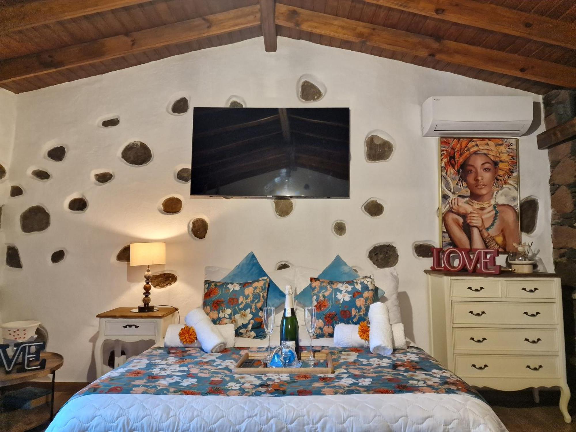 Romantic Casa Rural La Molinera Santa Lucia 外观 照片